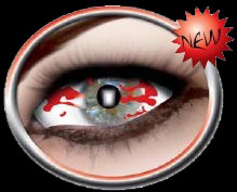 Kontaktlinsen Sclera Blood Stripe 1 Paar