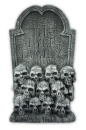 Hallow. Deko Grabstein Skulls