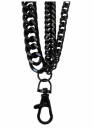 Schlüsselkette 3x schwarz