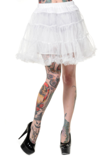 Petticoat Mini Skirt White