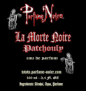 Parfume Noire La Morte Noir - 100 ml Eau de Parfume mit Vetiver