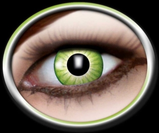 Kontaktlinsen Electro Green 1 Stück Dioptrien