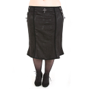 Rubiness Noble Skirt Brocade Black