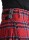 Classic Kilt Tartan Red - Gr. 42 inch