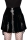 Furious Gloss Pleated Skirt - Gr.