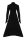 Minerva High Low Gothic Dress