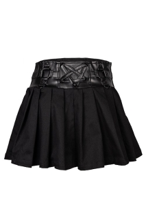Black Pistol Hell Mini Skirt