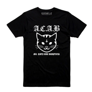 T-Shirt ACAB "All Cats Are Beautiful"