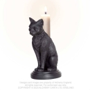 Fausts Familiar Cat Candlestick
