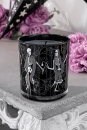 Danse Macabre Glass Candle