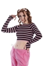 Frances Striped Jumper Pink