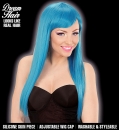 Long Blue Wig