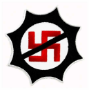 Anti Nazi - gestickt - Patch