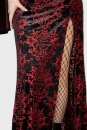 Scarlet Fiend Maxi Skirt
