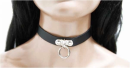 Story of O Choker Leather