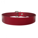 Red Plain Choker