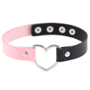 Choker Heart black/pink
