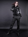Vampire Trousers King Brocade Black