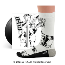 A-HA Take on Me Socks