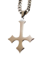 INVERTED GOTHIC CROSS NECKLACE