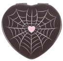 Black Cobweb Pocket Mirror