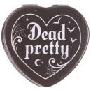 Dead Pretty Black Pocket Mirror